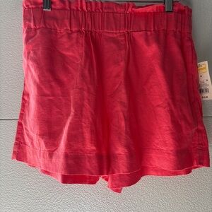 a new day High Waist linen coral  Shorts